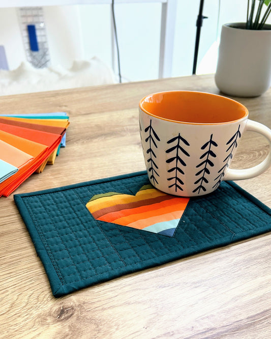 Caffeinated Quilting: Let's Make a Mug Rug!